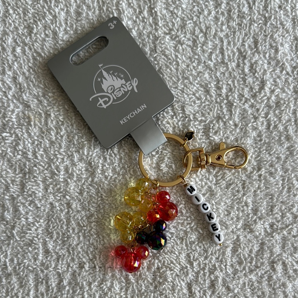 Disney Mickey Mouse Keychain Bag Charm